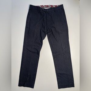 JW Brine Dress Trousers Pant Mens 48 (32x29) Gray Dress Flat Front Italy‎
